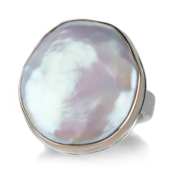 Rings Jamie Joseph Rose Gold Pink Cultured Pearl Ring
