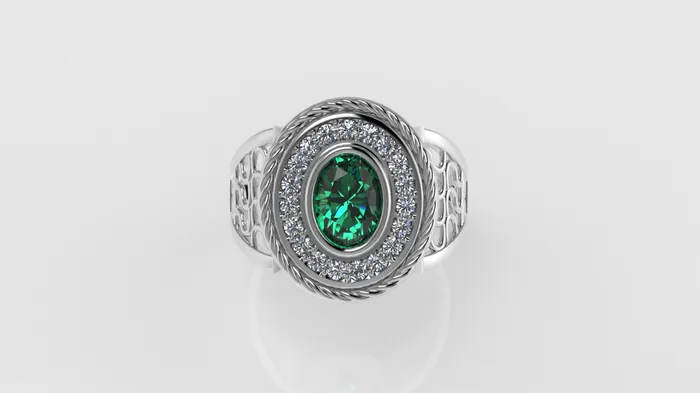 Rings Jcm 21 jewelry 14K Ring with 20 STONES Stt Prong and Bezel Cut Chanel Rope For Men