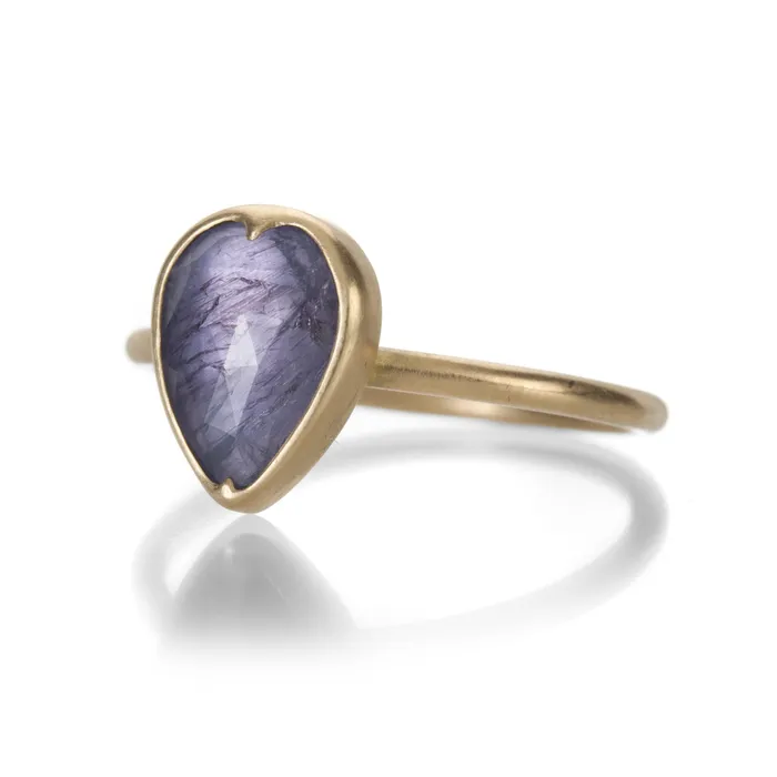 Rings Rose Cut Lilac Sapphire Ring Gabriella Kiss