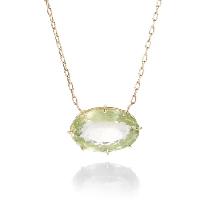 Rosanne Pugliese Necklaces Green Beryl Necklace