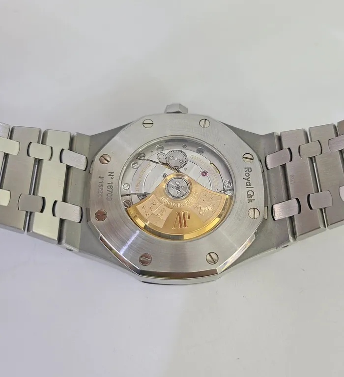 Watches Audemars Piguet Royal Oak 41mm Watch 15400STOO1220ST02 White Dial 2016 Year Audemars Piguet