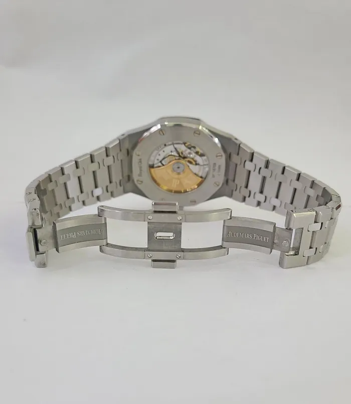 Watches Audemars Piguet Royal Oak 41mm Watch 15400STOO1220ST02 White Dial 2016 Year Audemars Piguet