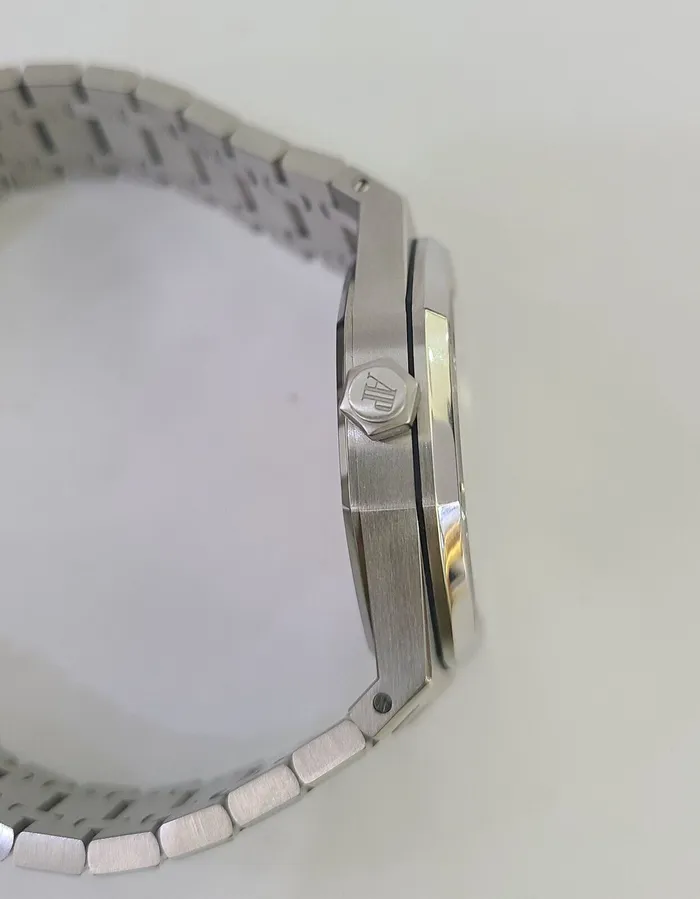 Watches Audemars Piguet Royal Oak 41mm Watch 15400STOO1220ST02 White Dial 2016 Year Audemars Piguet