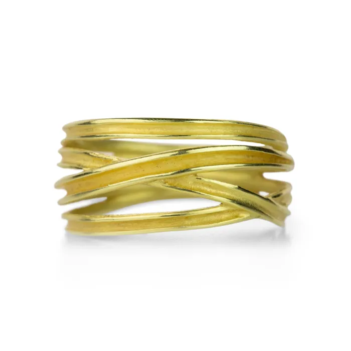 Wrapped Ribbon Ring Barbara Heinrich Rings Wrapped Ribbon Ring Barbara Heinrich Rings