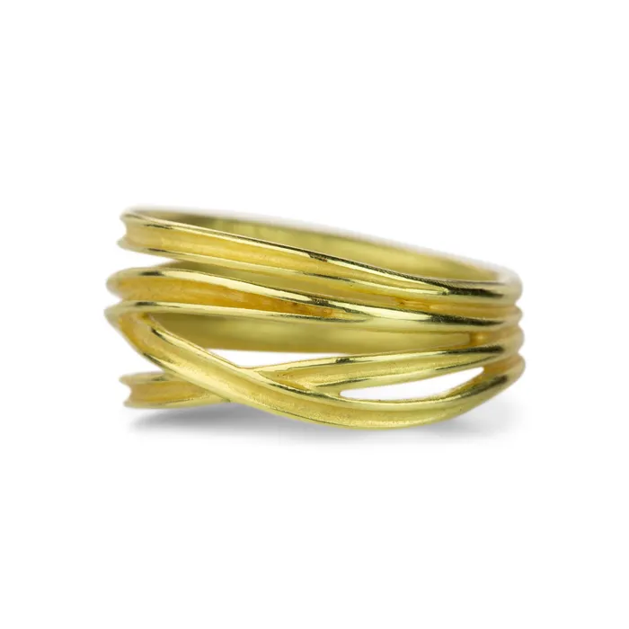 Wrapped Ribbon Ring Barbara Heinrich Rings Wrapped Ribbon Ring Barbara Heinrich Rings
