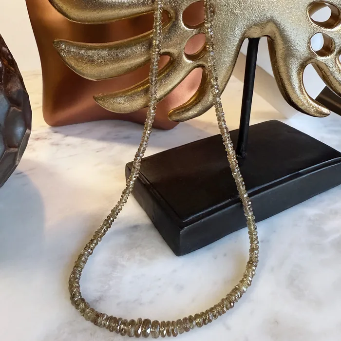 Andradite Garnet Necklace Elisa Ilana Necklaces