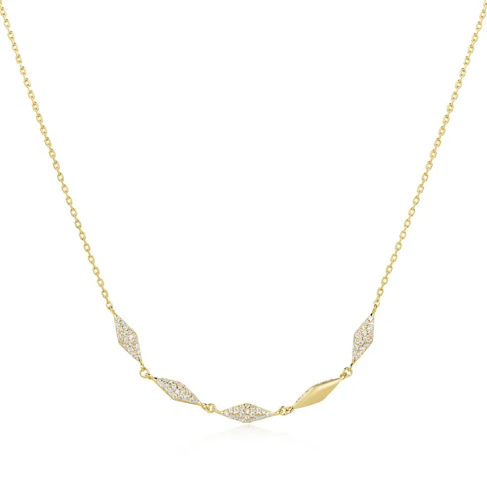 Ania Haie Necklaces Dusk Divas Gold Multi Sparkle Necklace