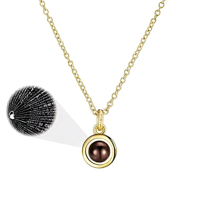 Ashley Jewels Necklaces Projection Necklace With 100 Languages