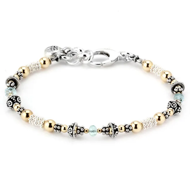 Bracelets Aquamarine Birthstone Bracelet 341958 Elisa Ilana
