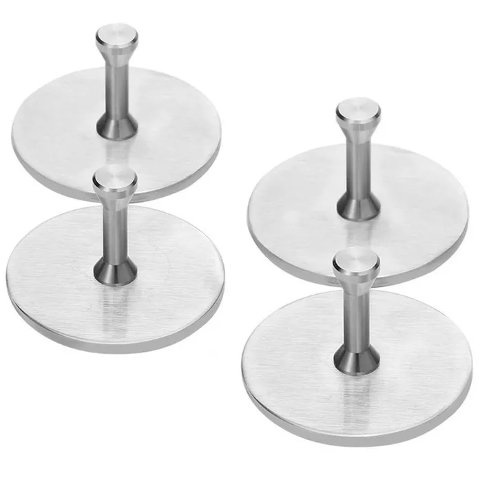 Bracelets sparklingselections 4Pcs Bathroom Kitchen Brushed Stainless Steel Antiskid design Hooks Bracelets sparklingselections 4Pcs Bathroom Kitchen Brushed Stainless Steel Antiskid design Hooks