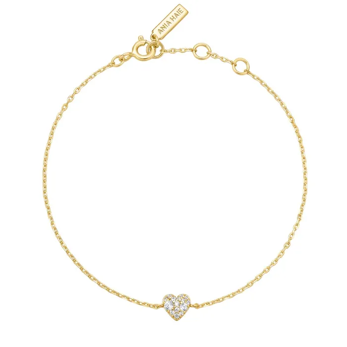 Bracelets Sunny Sparkler Sweetheart Pave Bracelet Ania Haie