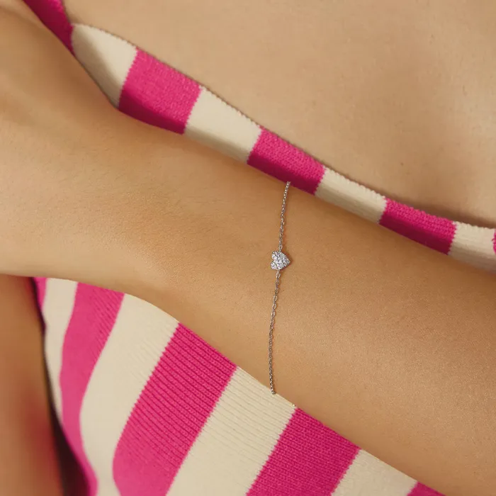 Bracelets Sunny Sparkler Sweetheart Pave Bracelet Ania Haie