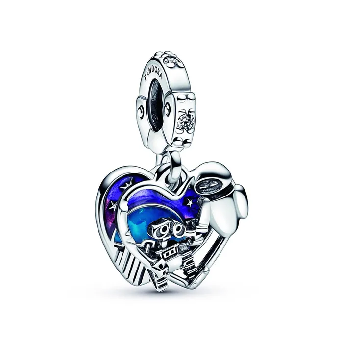 Charm Necklaces Disney Pixar WallE Eve Glowinthedark Dangle Charm Pandora