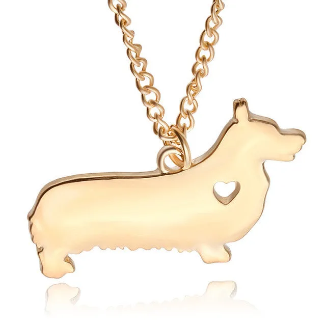 Corgi Necklace Welsh Corgi Dog Animal Pendant Necklace for Women sparklingselections Necklaces Corgi Necklace Welsh Corgi Dog Animal Pendant Necklace for Women sparklingselections Necklaces