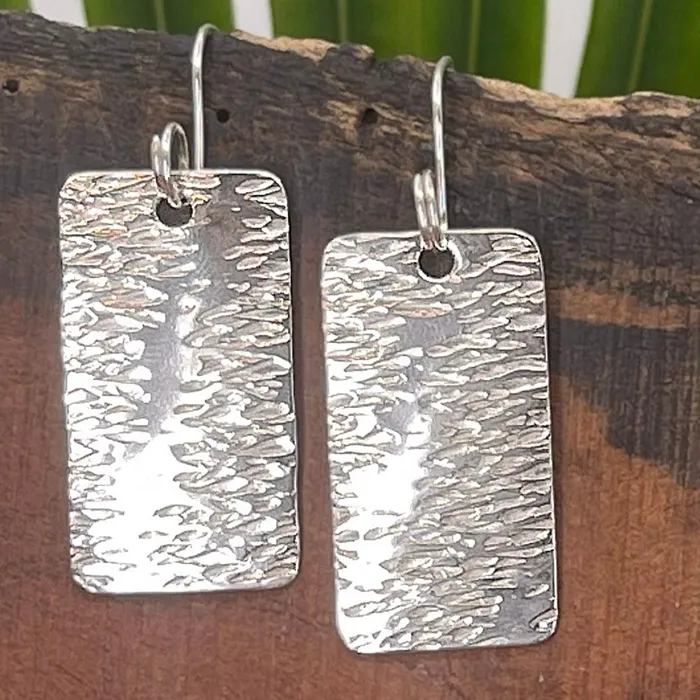 Crucian Gold Earrings Reflections Sterling Silver Earrings