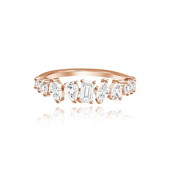 Diamond Multi Shape Ring Alev Collection Rings