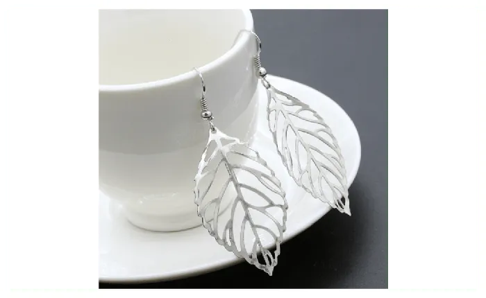 Earrings Sparkling Selections Leaves Earrings Dangling Long Statement Earrings for Women Earrings Sparkling Selections Leaves Earrings Dangling Long Statement Earrings for Women
