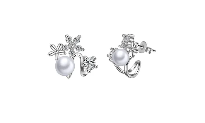 Earrings sparklingselections Stylish Crystal Stone Round Shape Women Earrings Earrings sparklingselections Stylish Crystal Stone Round Shape Women Earrings