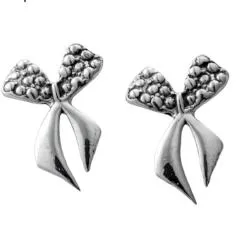 Earrings Sterling Silver Bowknot Stud Earring for Women sparklingselections Earrings Sterling Silver Bowknot Stud Earring for Women sparklingselections