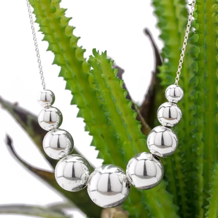 Elisa Ilana Necklaces Sterling Silver Ball Necklace