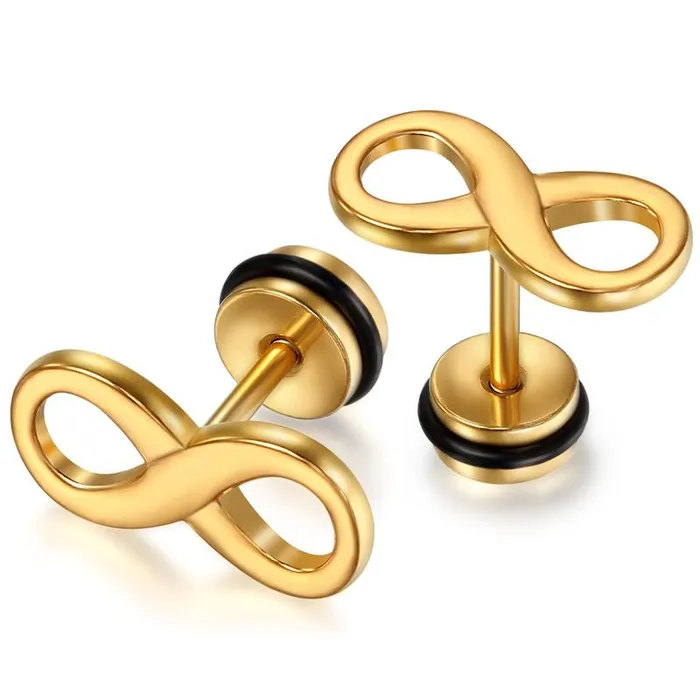 Fashion Silver Infinity Beautiful Earrings sparklingselections Earrings
