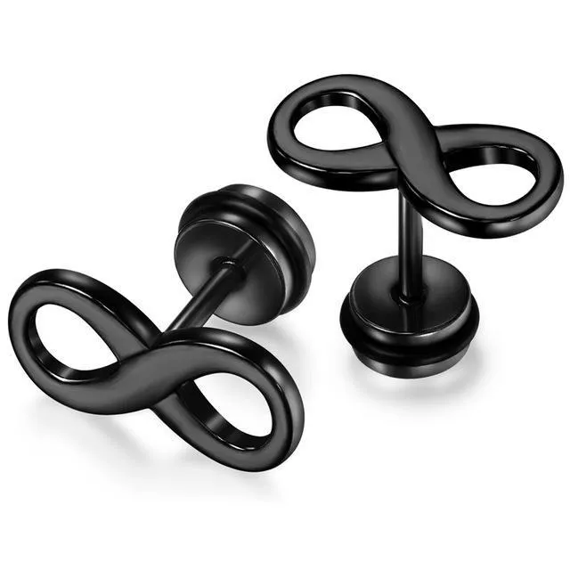 Fashion Silver Infinity Beautiful Earrings sparklingselections Earrings Fashion Silver Infinity Beautiful Earrings sparklingselections Earrings
