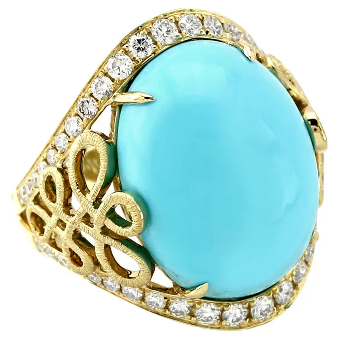 Frederic Sage Turquoise Eloise Ring341257 Rings