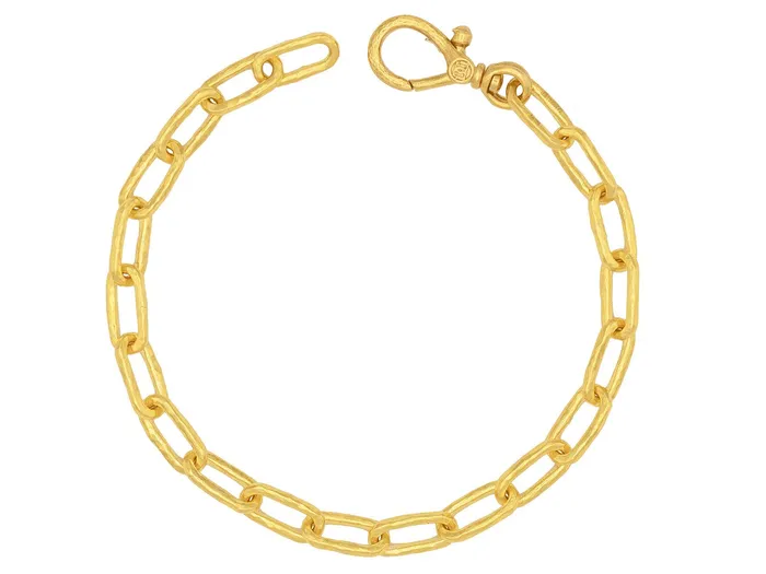 GG GOLD CLS Bracelets GURHAN Hoopla Gold Chain Link Bracelet 9x3mm Oval Links GG GOLD CLS Bracelets GURHAN Hoopla Gold Chain Link Bracelet 9x3mm Oval Links