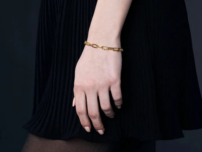 GG GOLD CLS Bracelets GURHAN Hoopla Gold Chain Link Bracelet 9x3mm Oval Links GG GOLD CLS Bracelets GURHAN Hoopla Gold Chain Link Bracelet 9x3mm Oval Links