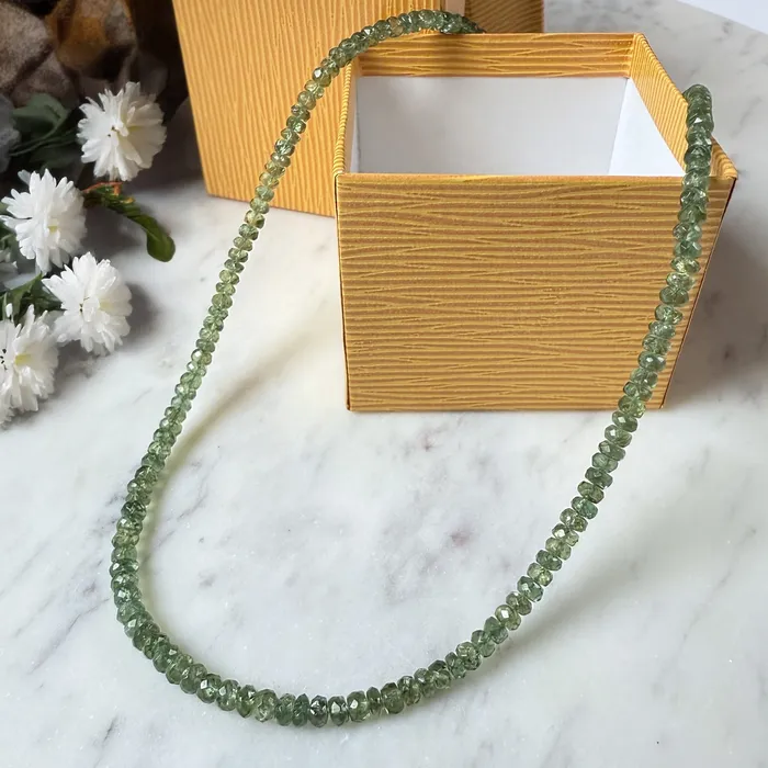 Green Fluorite Necklace Elisa Ilana Necklaces
