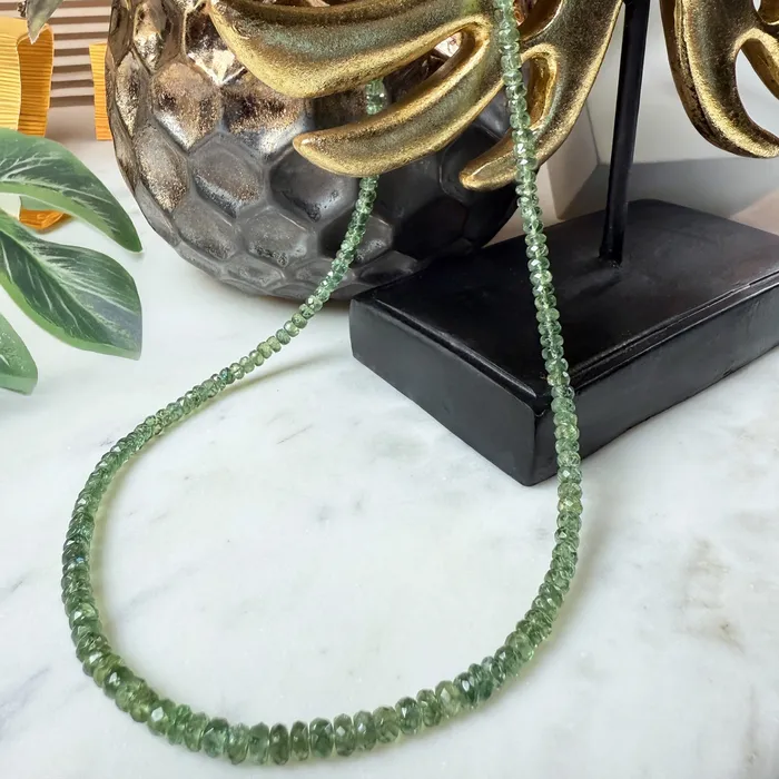 Green Fluorite Necklace Elisa Ilana Necklaces
