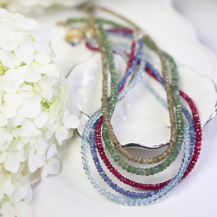 Green Fluorite Necklace Elisa Ilana Necklaces