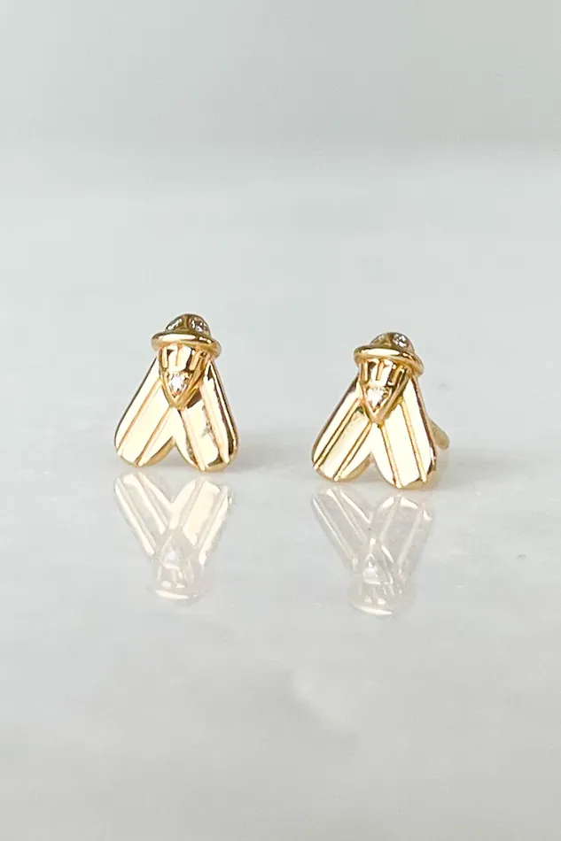 HARWELL GODFREY Earrings So Fly Stud Earring HARWELL GODFREY Earrings So Fly Stud Earring