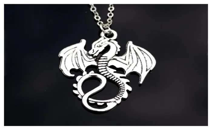 Love Vintage Silver Plated Monster Dinosaur Necklace For Women Sparkling Selections Necklaces Love Vintage Silver Plated Monster Dinosaur Necklace For Women Sparkling Selections Necklaces