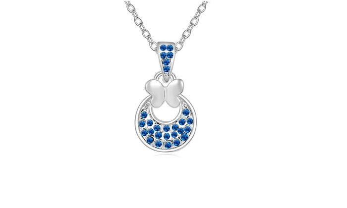Necklaces Fashion Butterfly Crystal Pendant Necklace for Women sparklingselections Necklaces Fashion Butterfly Crystal Pendant Necklace for Women sparklingselections