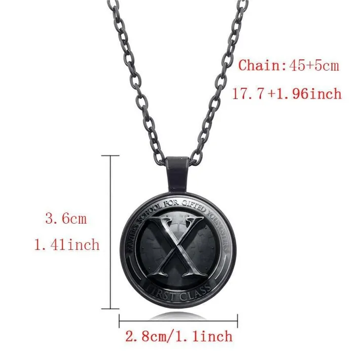 Necklaces Glass Cabochon Vintage Bronze Black Chain Necklace for Men Women sparklingselections Necklaces Glass Cabochon Vintage Bronze Black Chain Necklace for Men Women sparklingselections