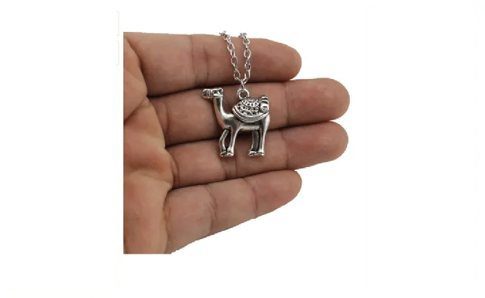 Necklaces Sparkling Selections Vintage Silver Tone Camel Pendant Short Necklace for Women Necklaces Sparkling Selections Vintage Silver Tone Camel Pendant Short Necklace for Women