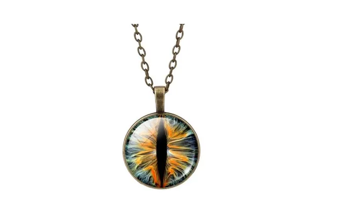 Necklaces sparklingselections Cabochon Glass Pendants Necklace For Women