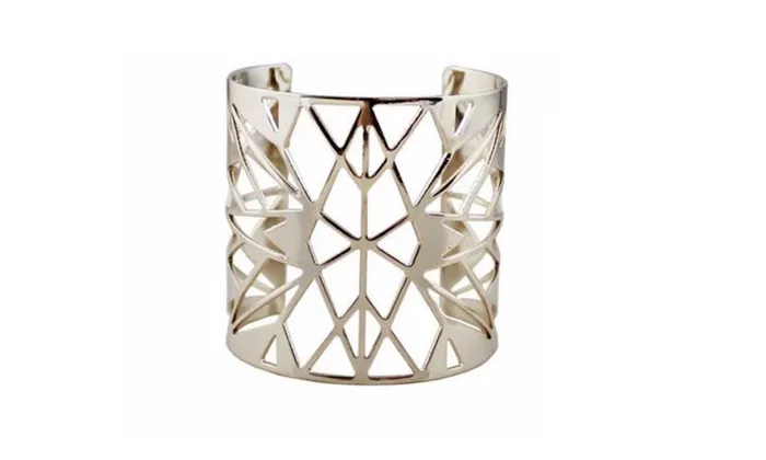 New Designer Unique Geometric Charm Open Bangles For Women sparklingselections Charm Necklaces New Designer Unique Geometric Charm Open Bangles For Women sparklingselections Charm Necklaces