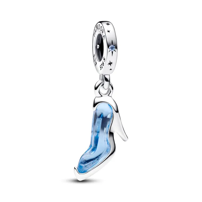 Pandora Charm Necklaces Disney Cinderellas Glass Slipper Dangle Charm