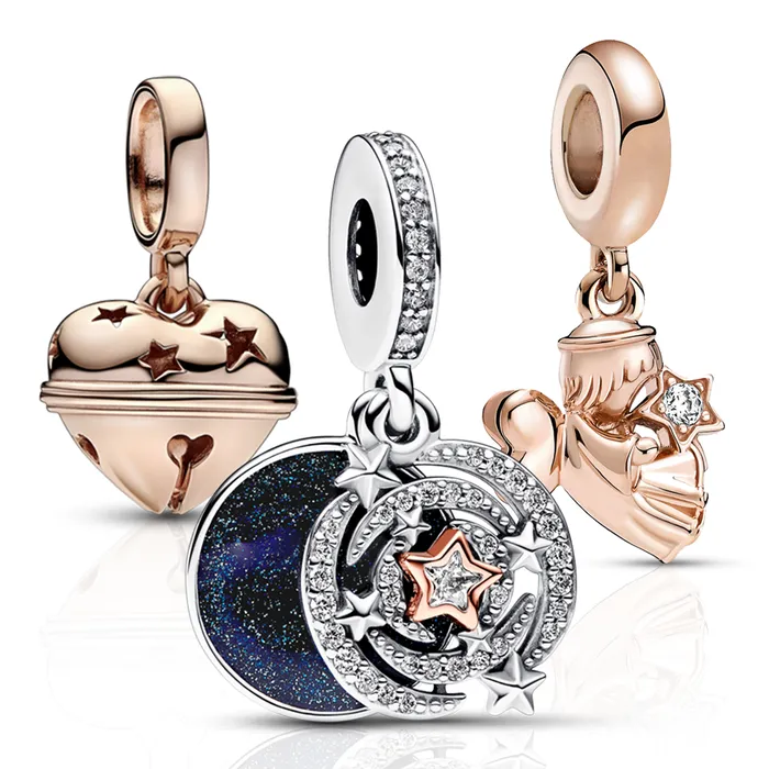 Pandora Charm Necklaces Peace On Earth Charm Set