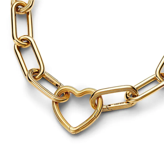 Pandora ME Heart Openable Link Pandora Necklaces