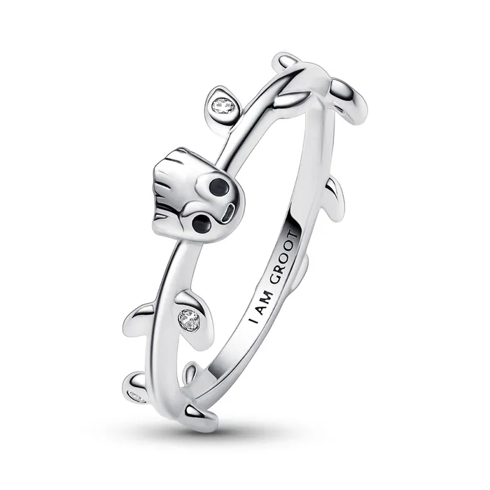 Pandora Rings Marvel Guardians of The Galaxy Baby Groot Leaf Ring