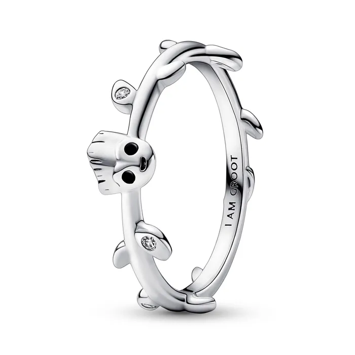 Pandora Rings Marvel Guardians of The Galaxy Baby Groot Leaf Ring