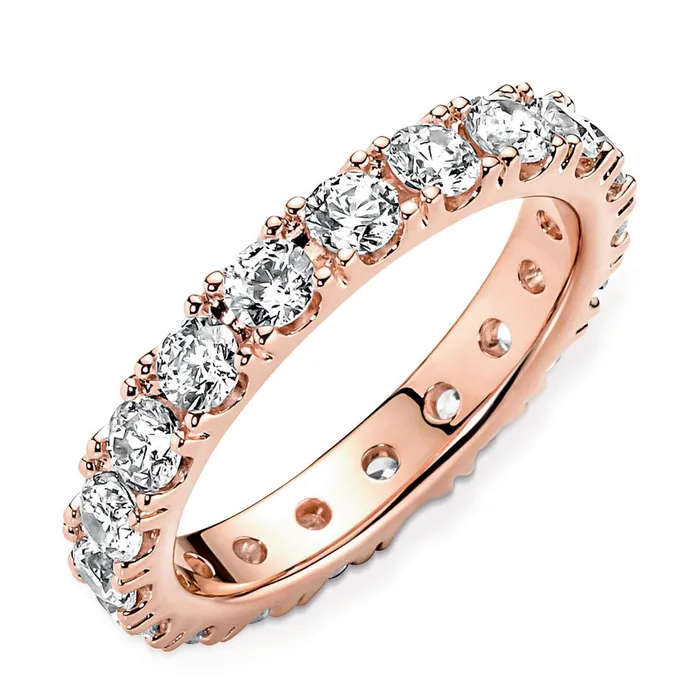 Pandora Sparkling Row Eternity Ring Pandora Rings
