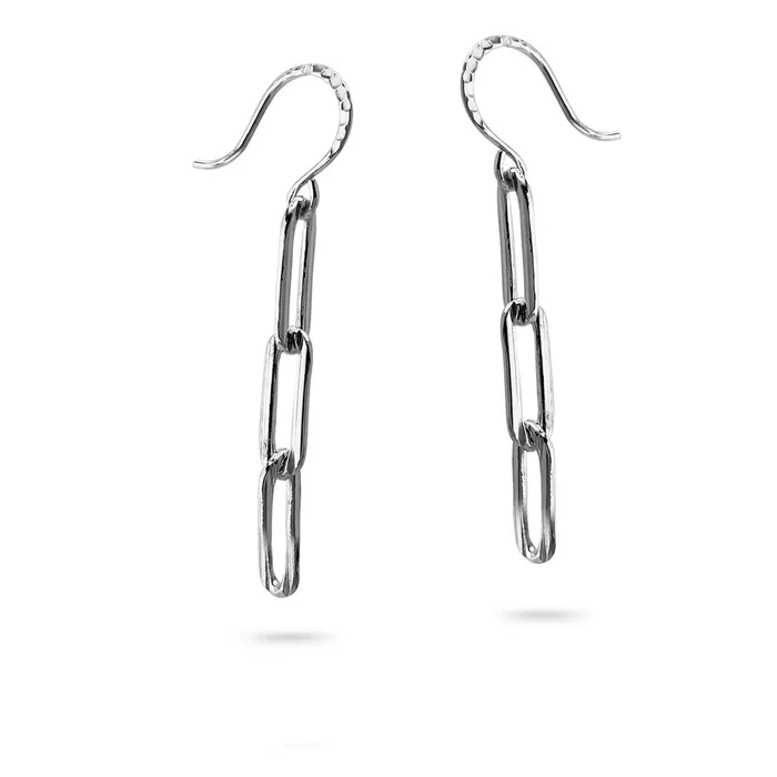 Paperclip Chain Earrings Elisa Ilana Earrings