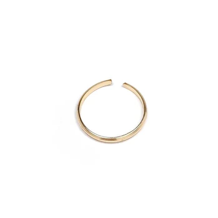 Rings Hoops By Hand Dainty Half Round Toe Ring 14K Gold Filled