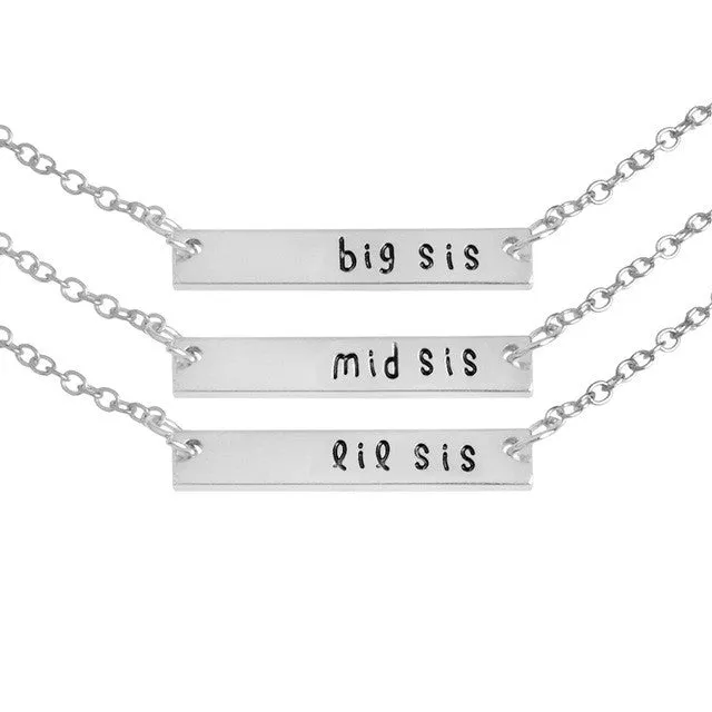 sparklingselections BFF Chain Pendant Necklace for Women Necklaces sparklingselections BFF Chain Pendant Necklace for Women Necklaces