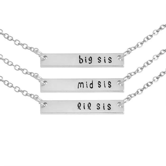 sparklingselections BFF Chain Pendant Necklace for Women Necklaces sparklingselections BFF Chain Pendant Necklace for Women Necklaces