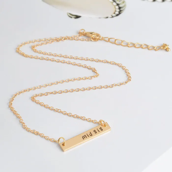 sparklingselections BFF Chain Pendant Necklace for Women Necklaces sparklingselections BFF Chain Pendant Necklace for Women Necklaces